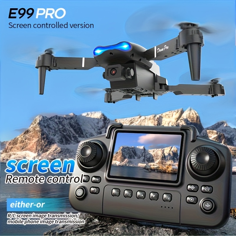 Drone Gimbal Brushless - 업그레이드된 2026 E99PRO MAX 드론은 듀얼