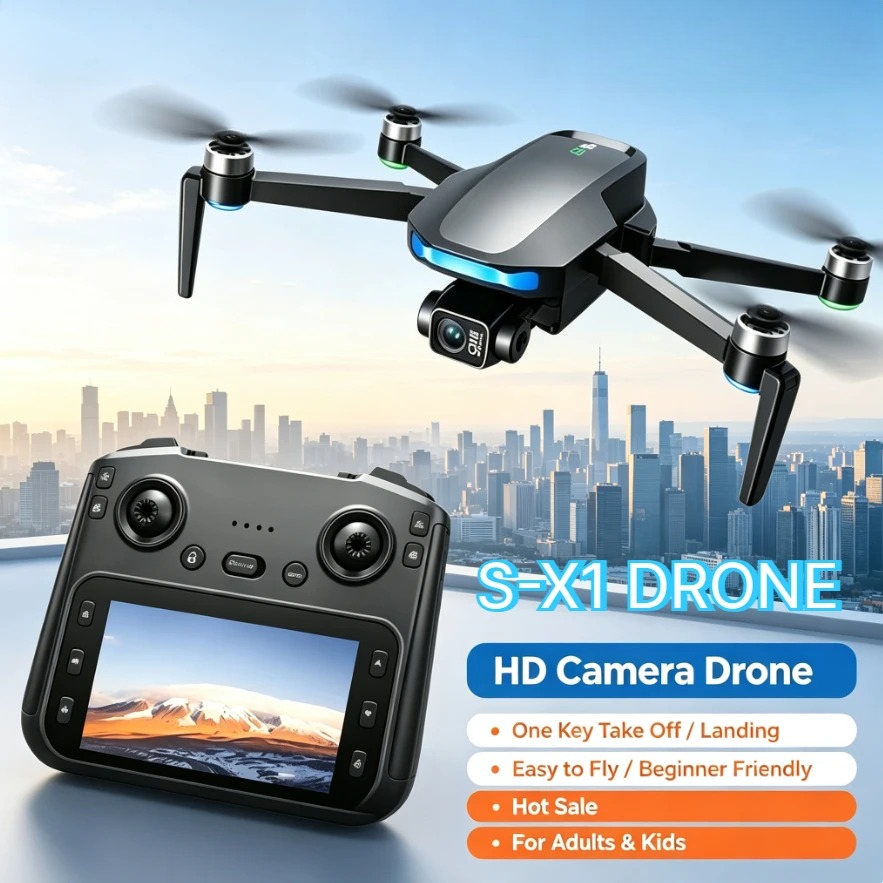 오리지널 S-X1 GPS 드론 8K HD 카메라 5G  - Drone Gimbal 3 Axis 리뷰 및 가격