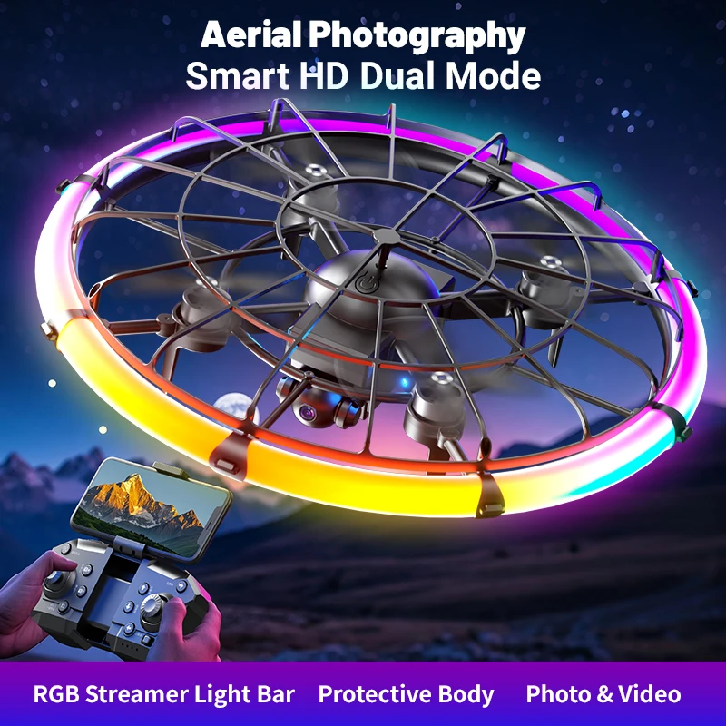 JJRC H145 UFO RC 드론, 듀얼 HD 렌즈, - Drone Gimbal Brushless 리뷰 및 가격